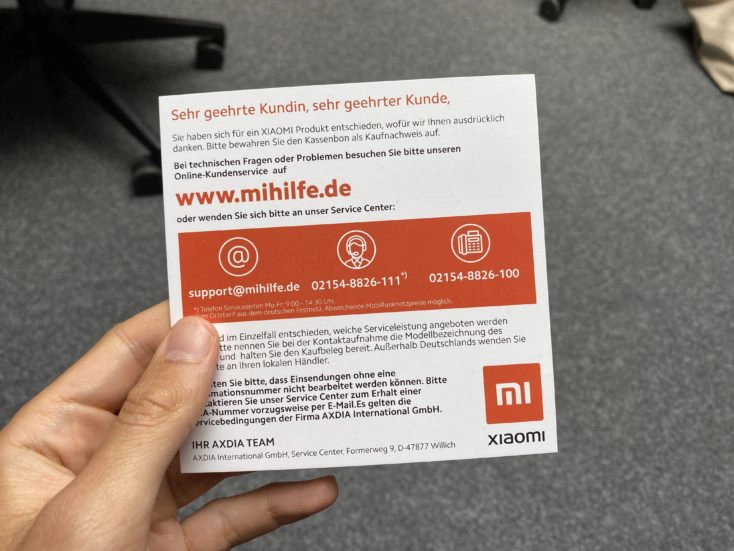 Xiaomi Support Hilfe Mihilfe