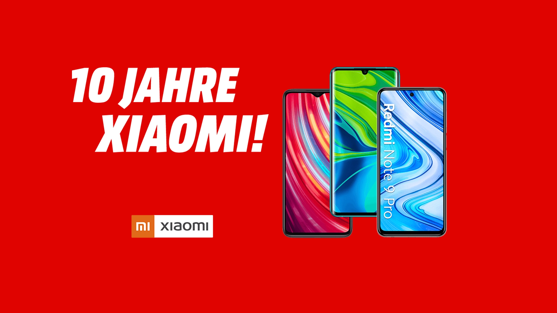 10% Rabatt auf Xiaomi-Smartphones bei MediaMarkt & Saturn