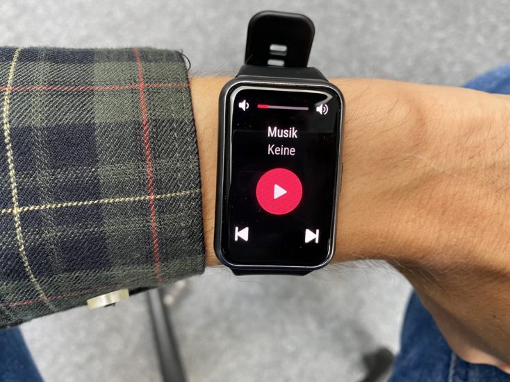 Huawei Watch Fit Smartwatch Musikwiedergabe