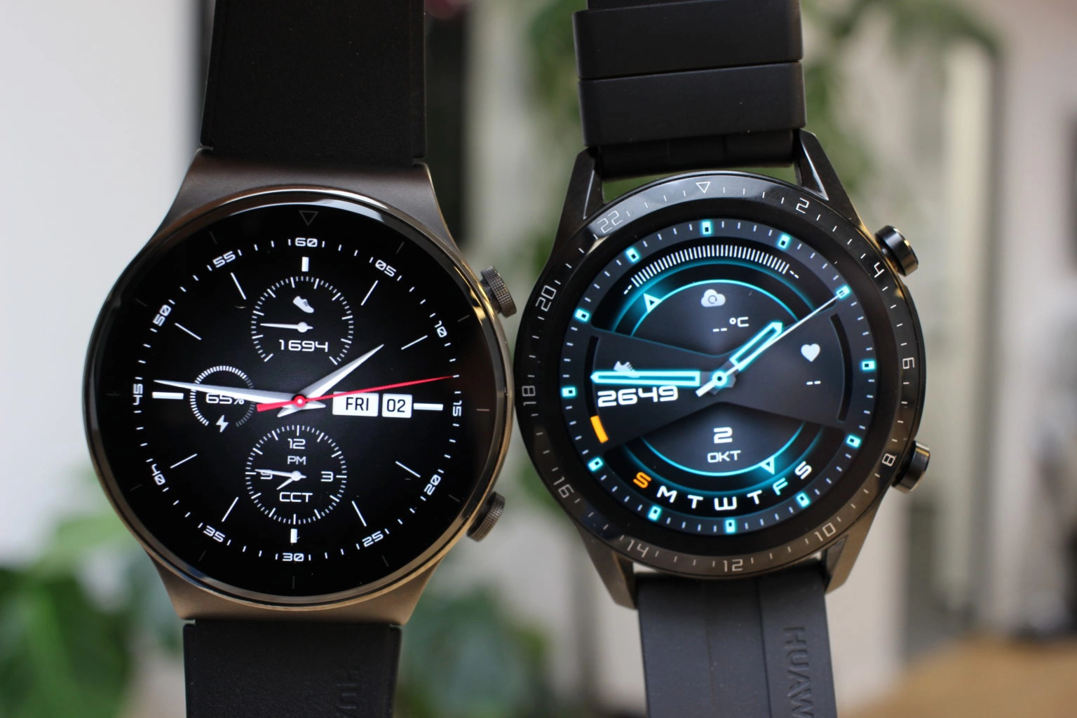 watch gt 2 vs watch gt 2 pro