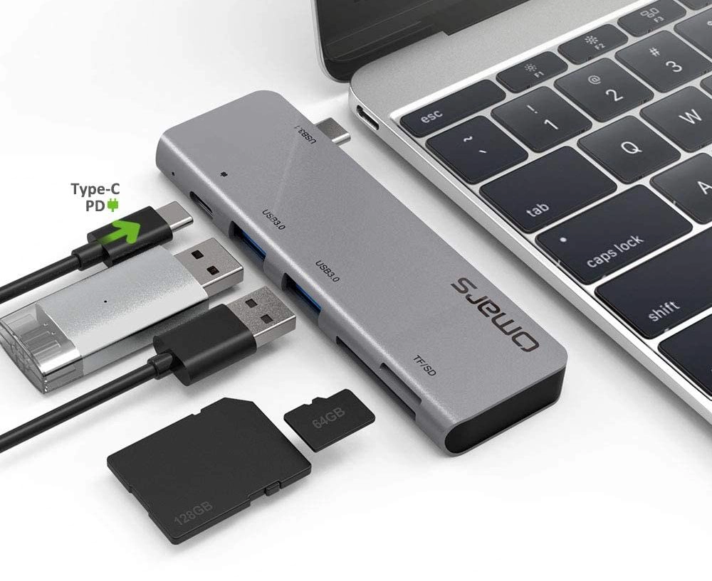 Omars USBC 5in1 Hub Zubehör für das MacBook Pro & Air