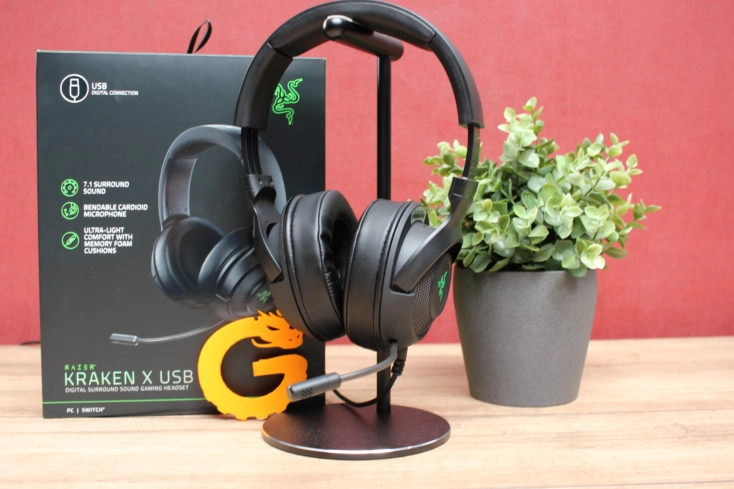 Razer Kraken X USB Headset mit Verpackung