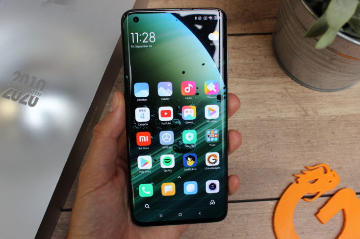 Xiaomi Mi 10 Ultra Smartphone in Hand