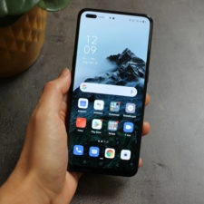 OPPO Reno4 5G Smartphone in Hand