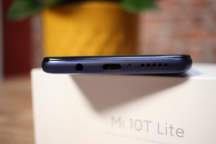 Xiaomi Mi 10T Lite Kopfhoereranschluss und USB-C