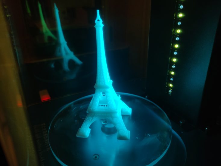 Anycubic Photon Mono X Eiffelturm UV Licht