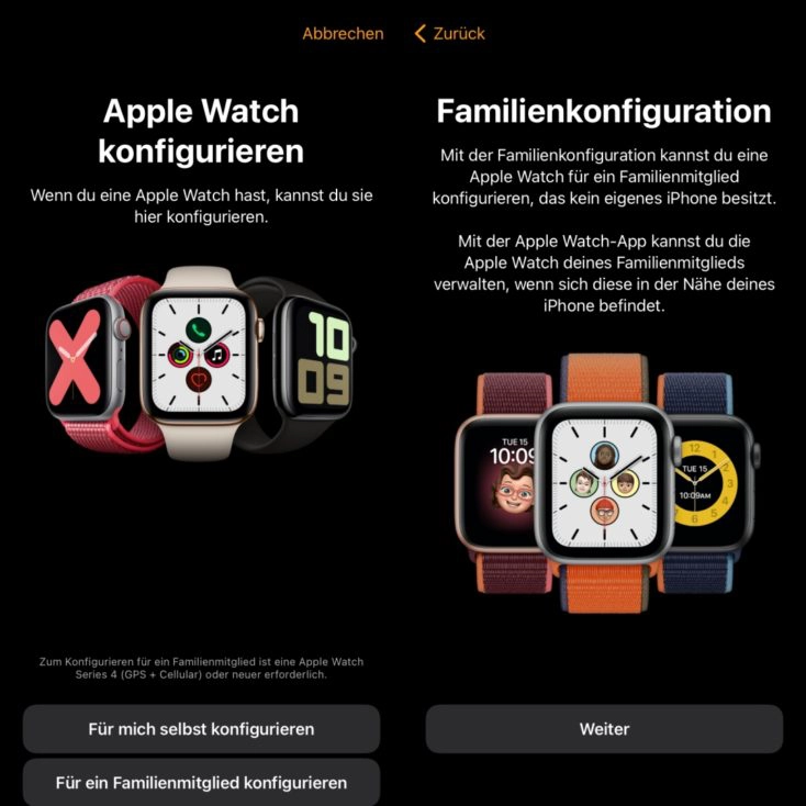 Apple Watch SE Einrichtung