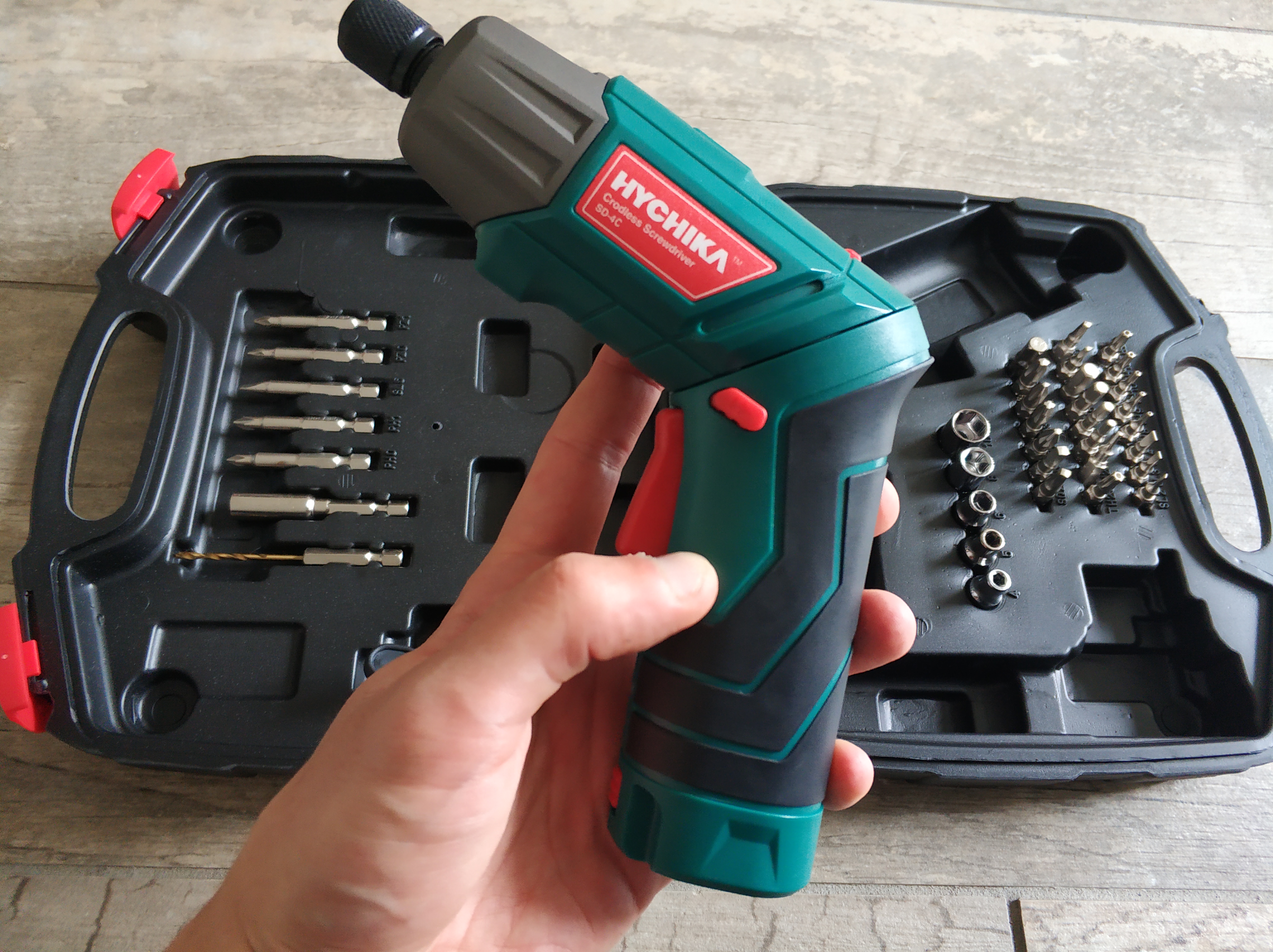 HYCHIKA 36V SD-4C Akkuschrauber Alukoffer