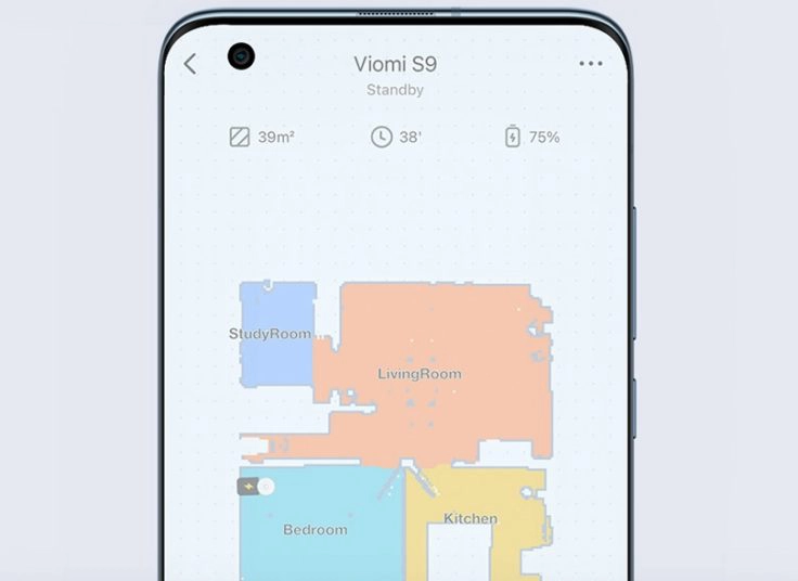 Viomi S9 Saugroboter App-Steuerung