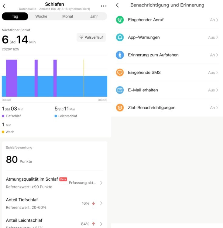 Amazfit Bip U Zepp App 2