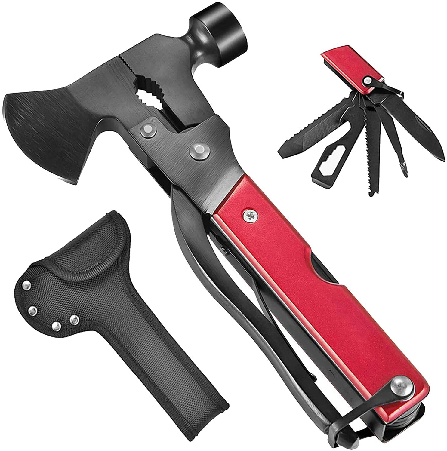 Banggood Volken Falt-Axt rot