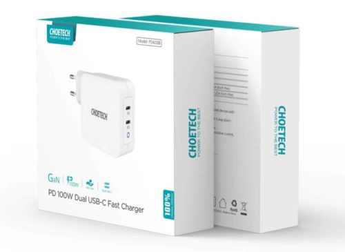 CHOETECH 100 Watt Ladegerät Verpackung