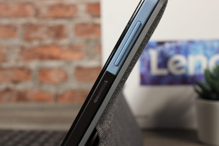 Lenovo IdeaPad Duet Chromebook Knoepfe am Tablet
