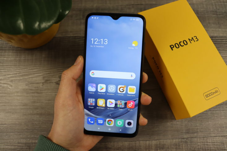 POCO M3 Display in Hand