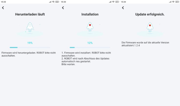 Yeedi 2 Hybrid Saugroboter App Firmware-Updates herunterladen installieren