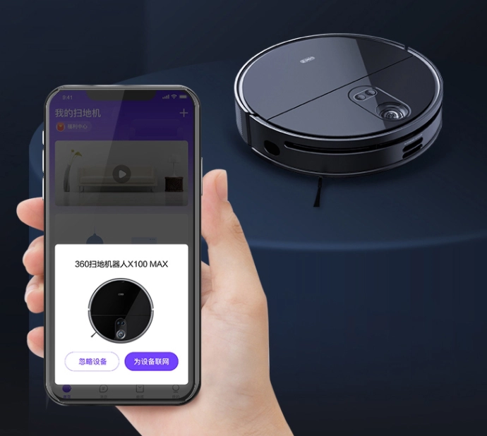 360 X100 Saugroboter App-Steuerung