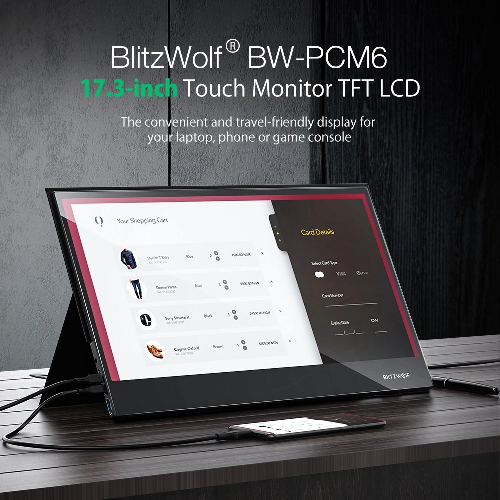 BlitzWolf BW-PCM6 Monitor BlitzWolf BW-PCM6 Monitor