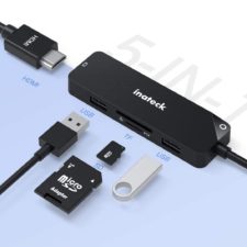 Inateck 5 in 1 USB C Hub Ports