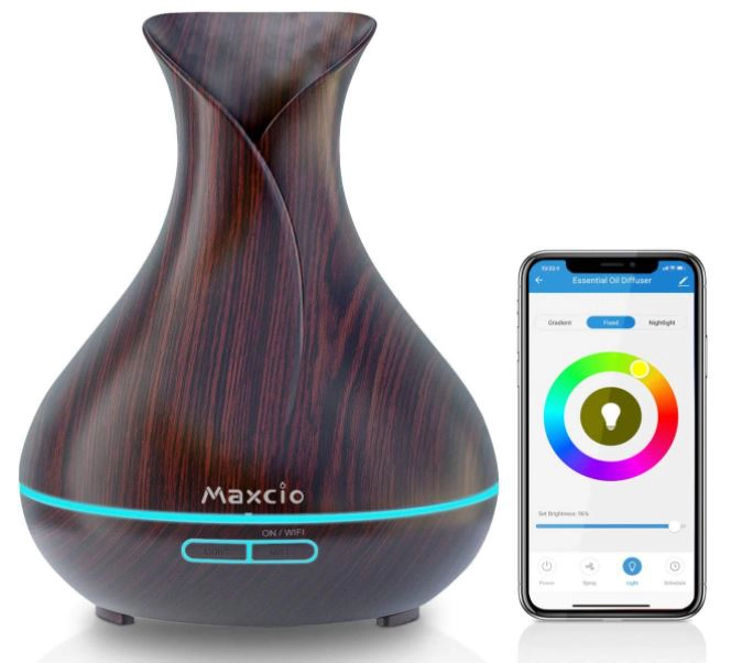 Maxcio Smart Aroma Diffuser mit AlexaSteuerung für 33,59€