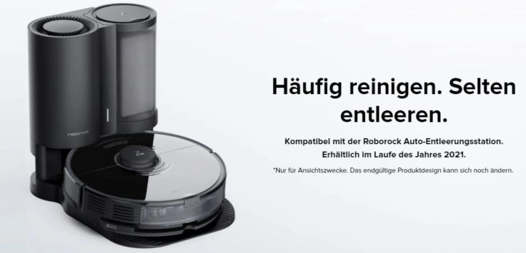 Roborock S7 Saugroboter Absaugstation