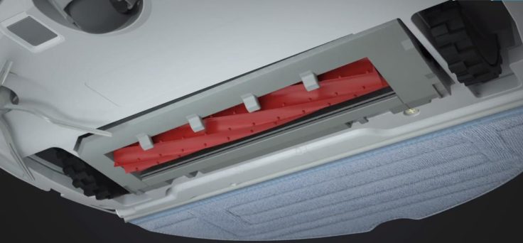 Roborock S7 Saugroboter Gummiwalze Unterseite