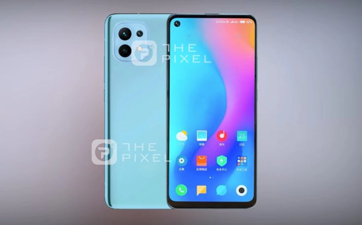 Xiaomi Mi 11 Lite Smartphone Render