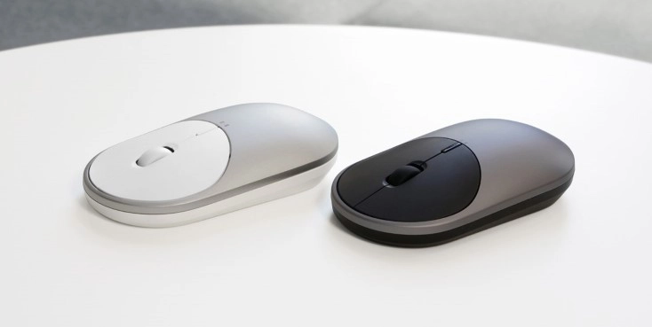 Xiaomi Portable Mouse 2 nebeneinander