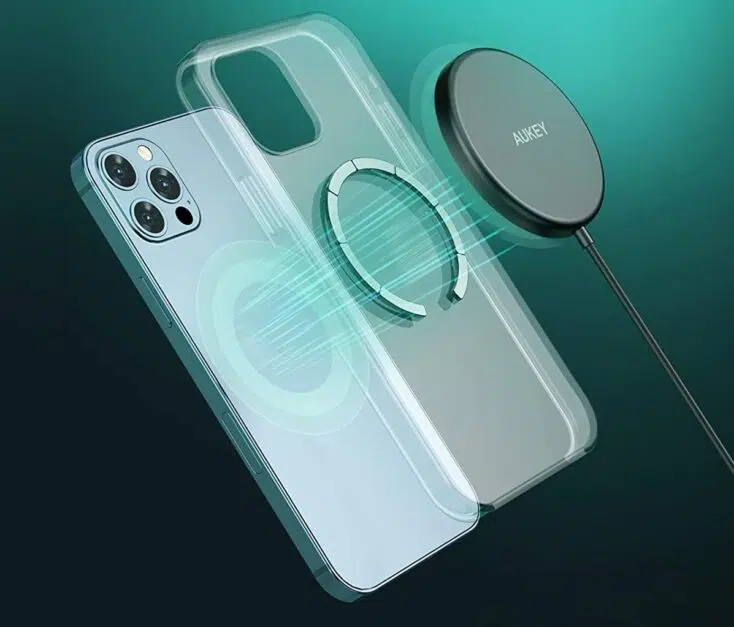 Aukey Magnetisches Qi Ladegeraet Case