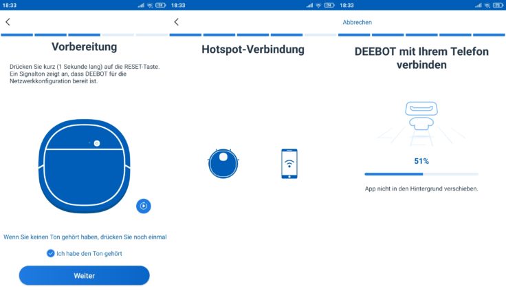 Ecovacs Deebot N8 Pro+ Saugroboter App Einbindung WLAN