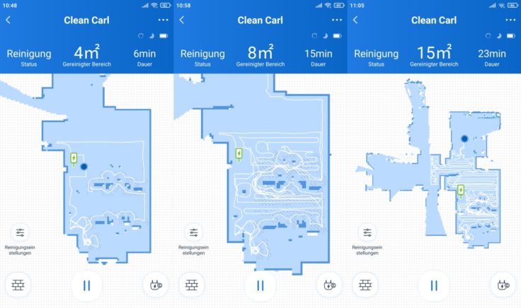 Ecovacs Deebot N8 Pro Saugroboter App Mapping Beginn