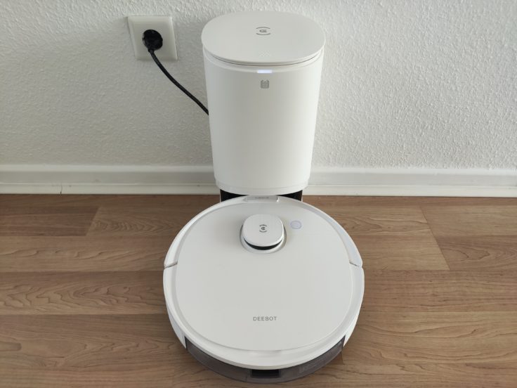 Ecovacs Deebot N8 Pro+ Saugroboter Absaugstation