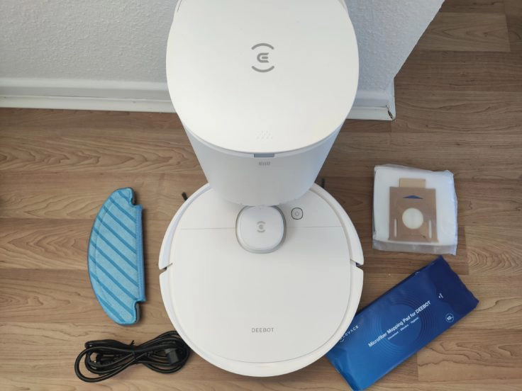 Ecovacs Deebot N8 Pro+ Saugroboter Lieferumfang