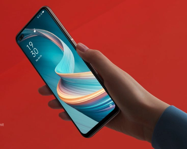 OPPO Reno4 Z 5G Smartphone in Hand