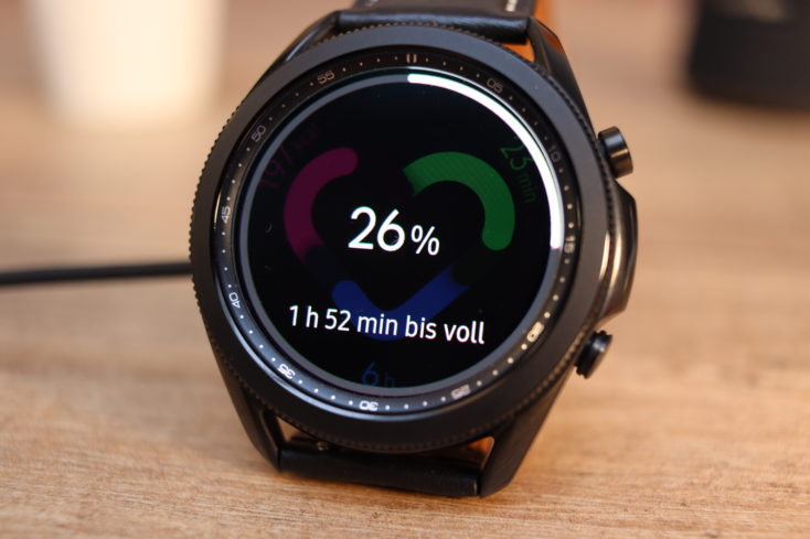 Samsung Galaxy Watch 3 Ladezeit