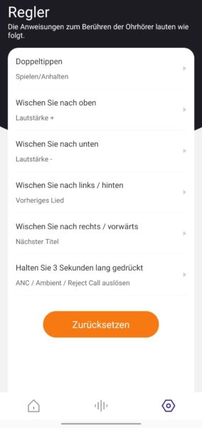 Tronsmart App Bedienung