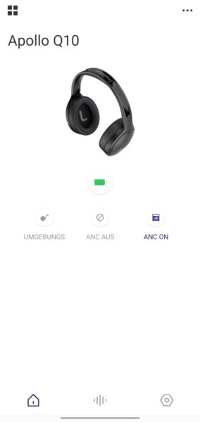 Tronsmart App Uebersicht