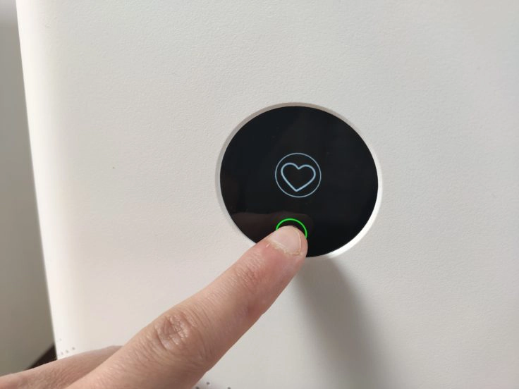 Xiaomi Mi Air Purifier 3H Luftreiniger Touch-Element Display