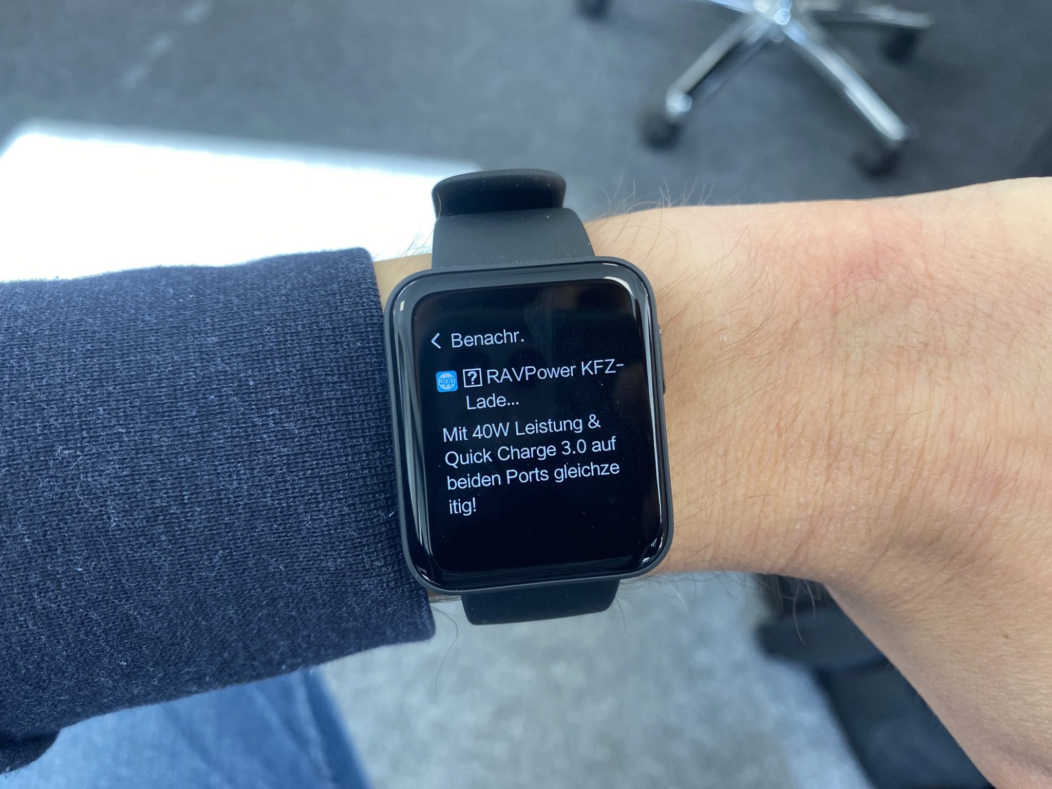 mi watch navigation