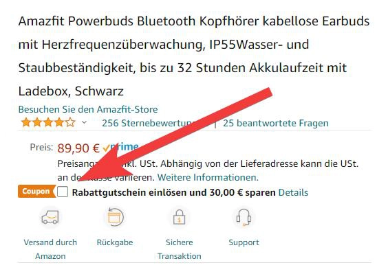 Amazfit PowerBuds Angebot