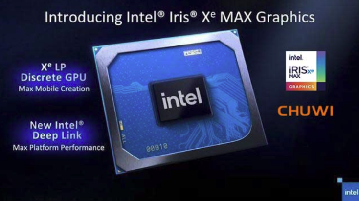 CHUWI CoreBook XE Intel Iris Xe Grafikkarte