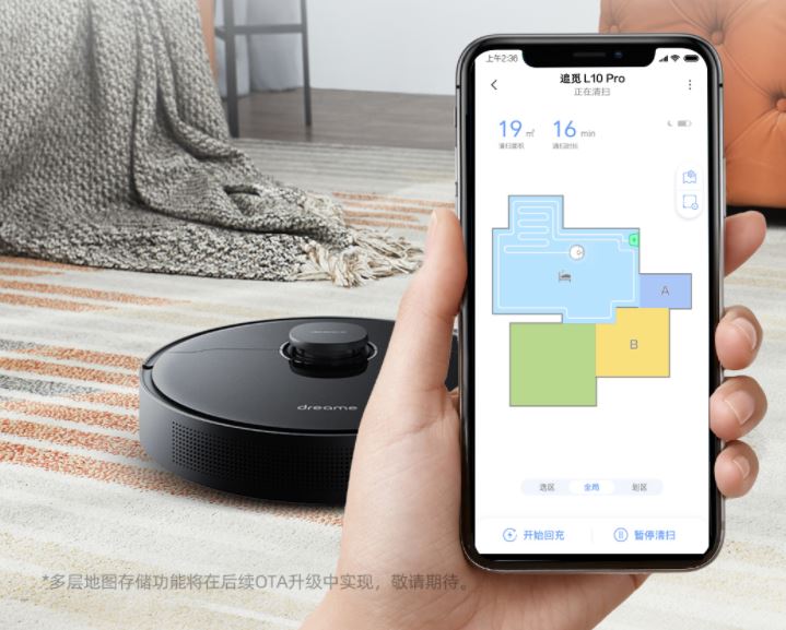 Dreame L10 Pro Saugroboter App