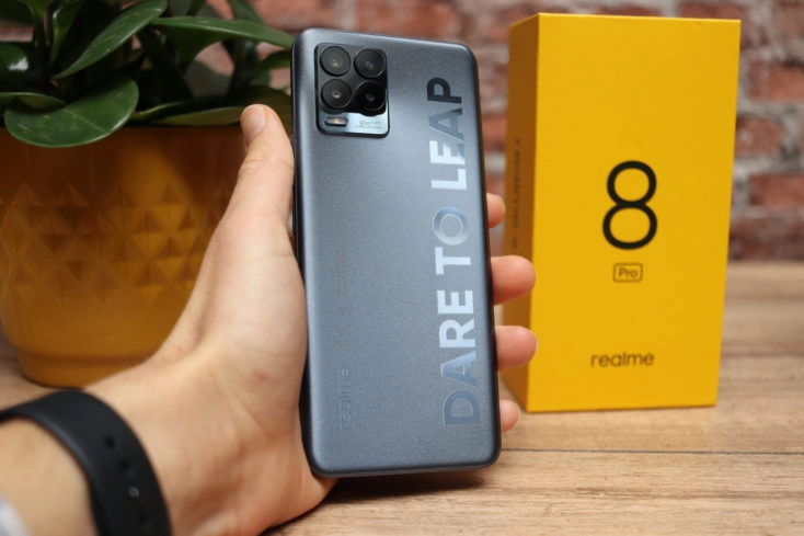 Realme 8 Pro Smartphone Rueckseite