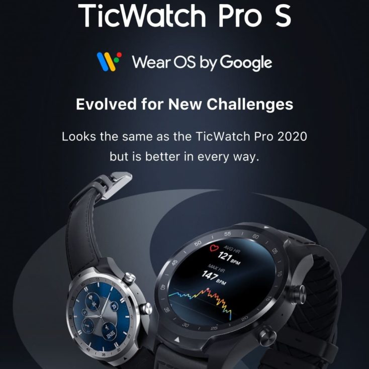 TicWatch Pro S Uhr