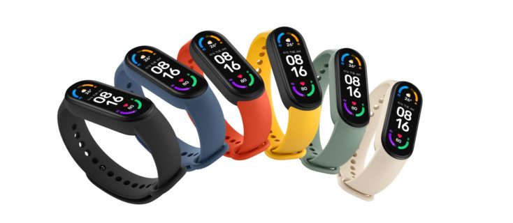 Xiaomi Mi Band 6 Farben