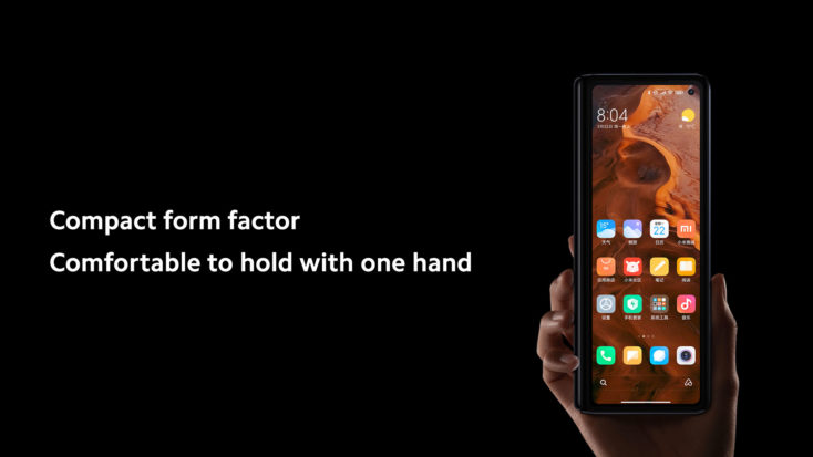 Xiaomi Mi Mix Fold Display in Hand
