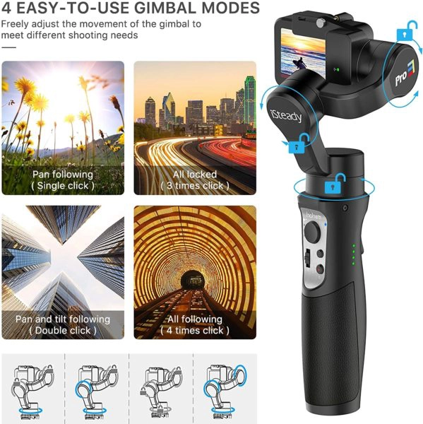 iSteady Pro 3 Gimbal Modes