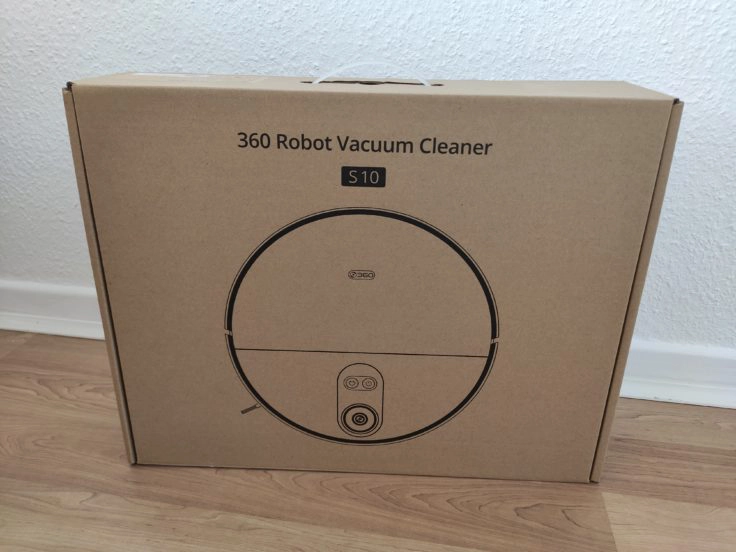 360 S10 Saugroboter Verpackung