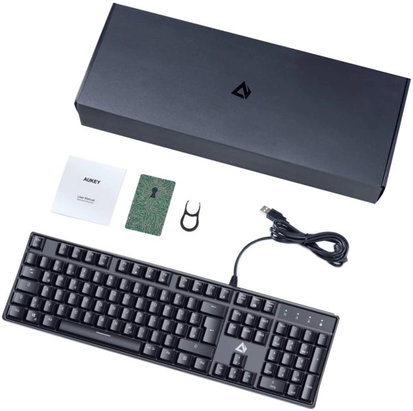 AUKEY KM-G16 Tastatur Lieferumfang