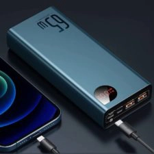 Baseus 65W Powerbank 20000 mAh Laden