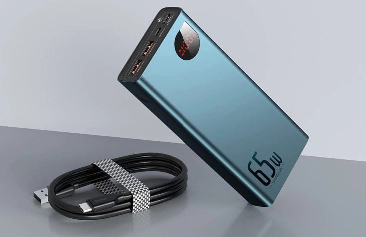 Baseus Powerbank 20000 mAh 65W Display